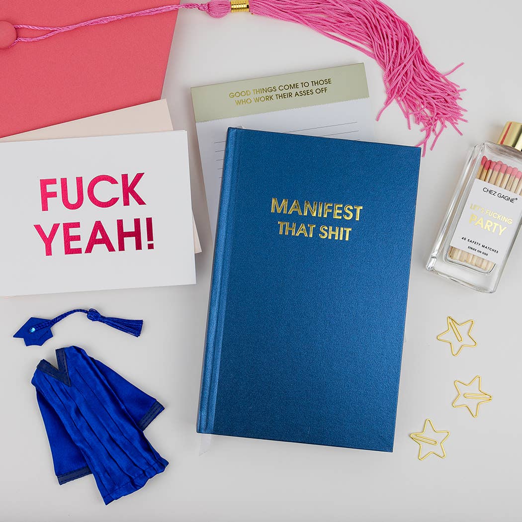 Manifest That Shit Journal - Deep Hystar Navy