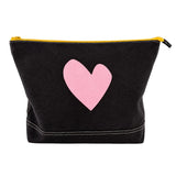 Jumbo Love Clutch - Black