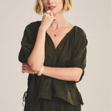 Cosette Linen Top - Tootsie