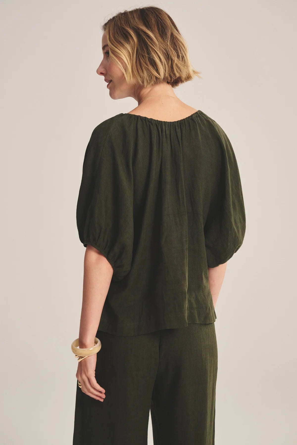Cosette Linen Top - Tootsie