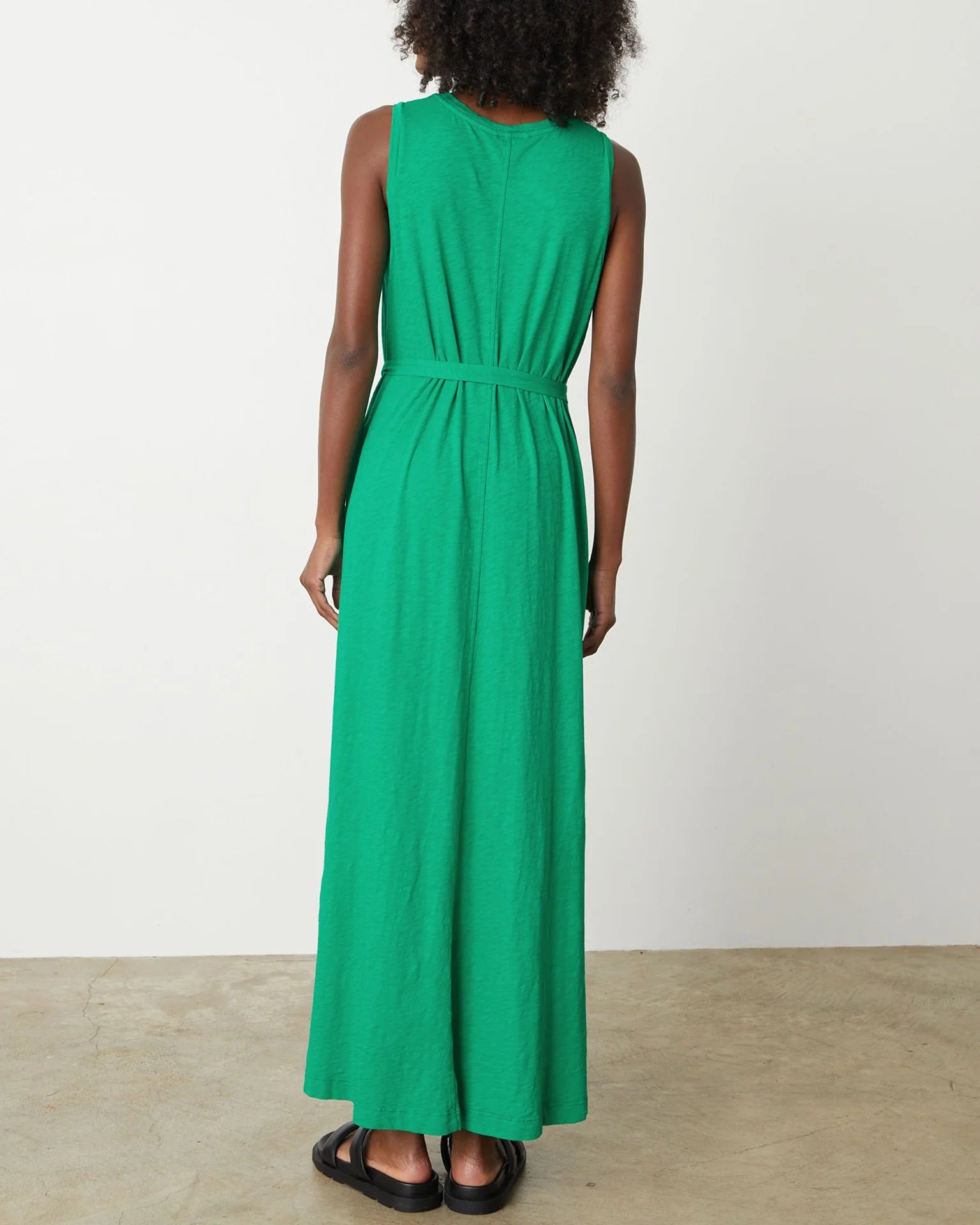 Edith Sleeveless Dress- Dragon