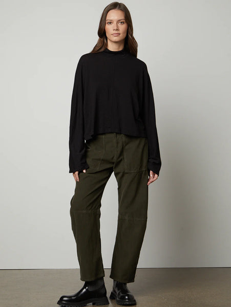 Sue Corduroy Pant- Black