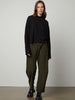 Sue Corduroy Pant- Black