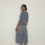 Summer Smocked Skirt- Picnic Check