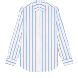 The Pop Shirt- Cornflower Stripe