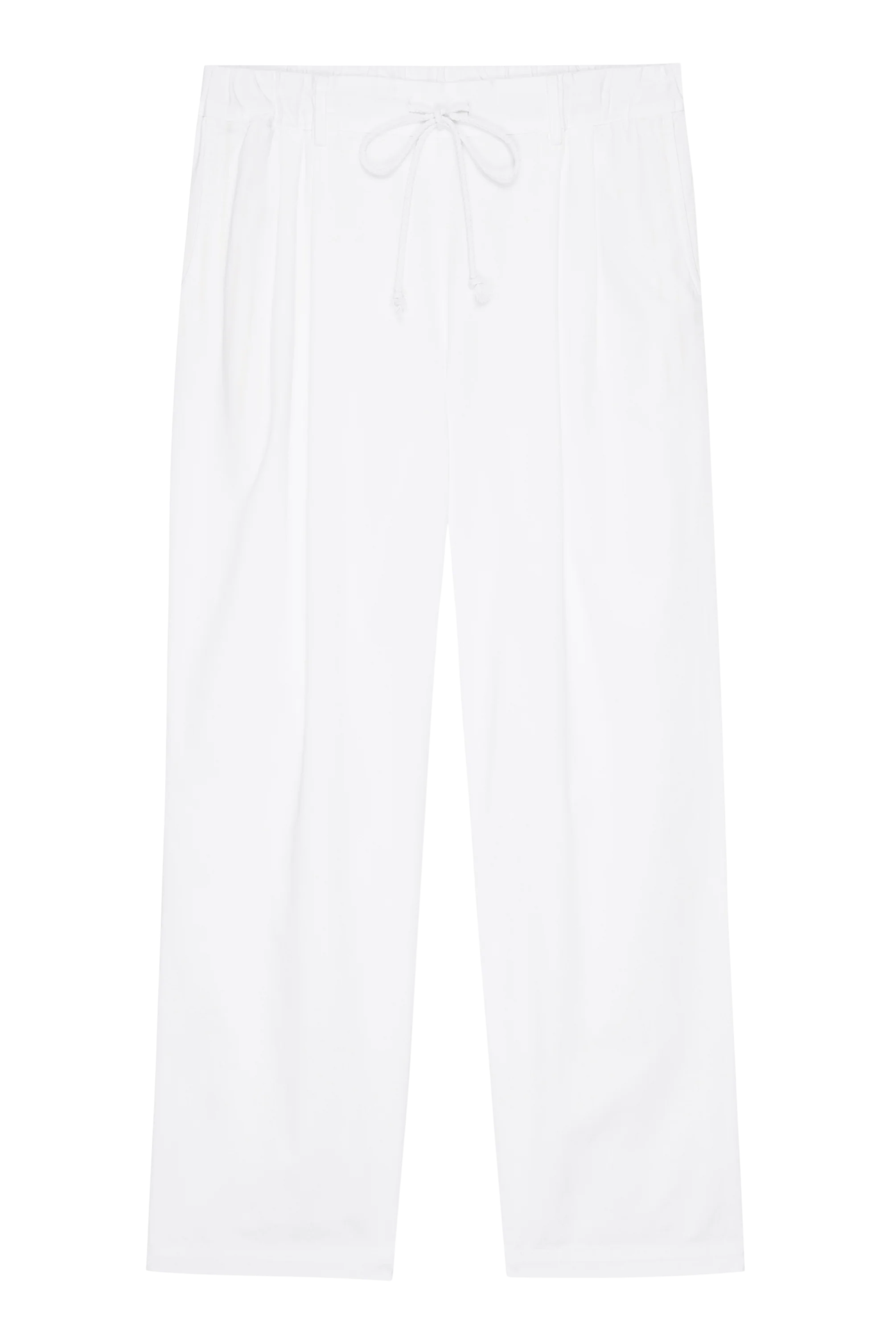 The Drawstring Chino Pant- Powder