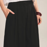 Danika Linen Pant - Black