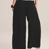 Danika Linen Pant - Black