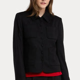Davina Utility Jacket - Black