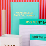 What's The Best That Could Happen Journal - Aqua
