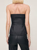 Bustier Top - Black Coated