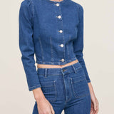 Sculpted Top - Blue Water