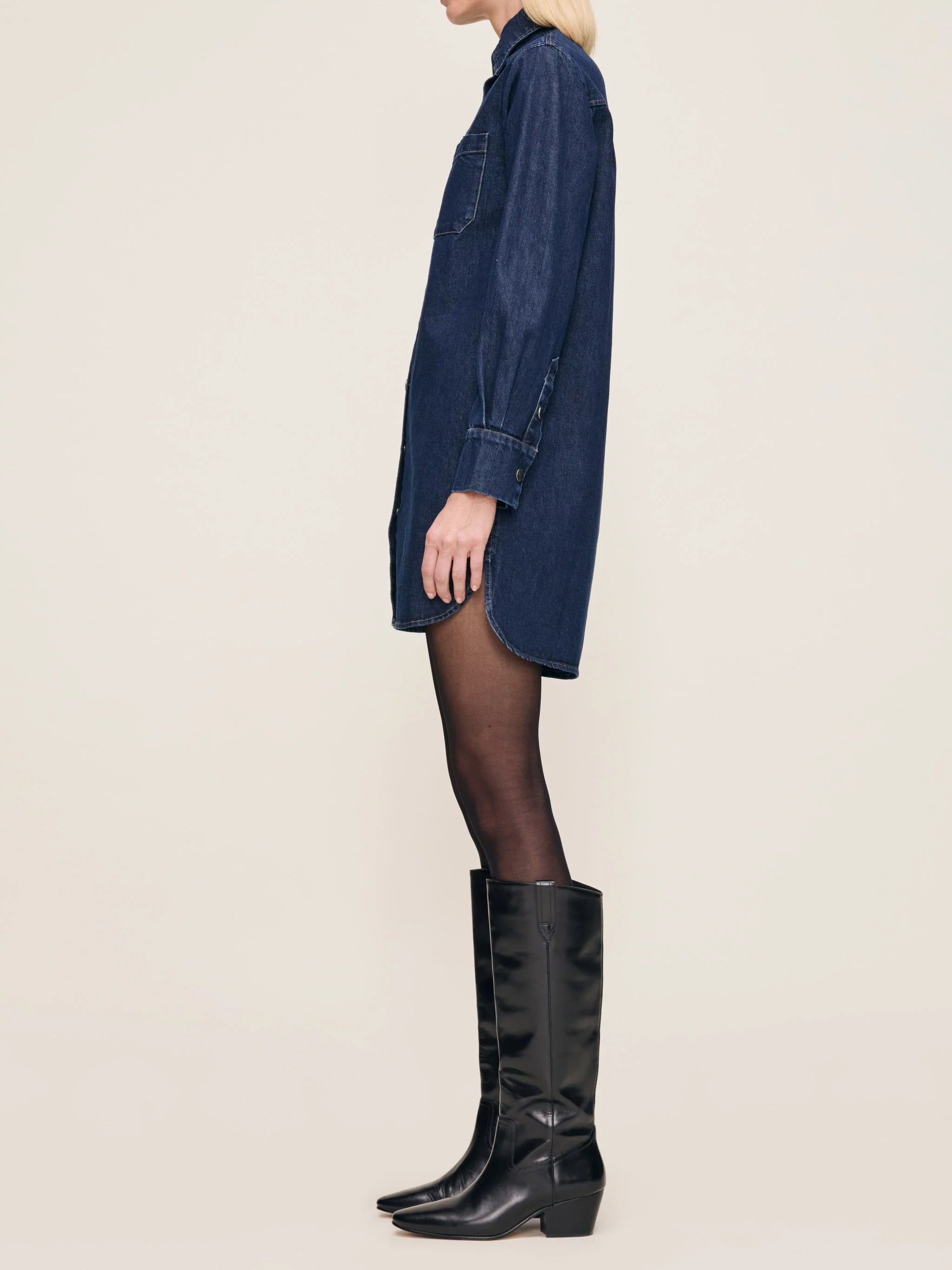 Faye Shirt Dress - Lake House