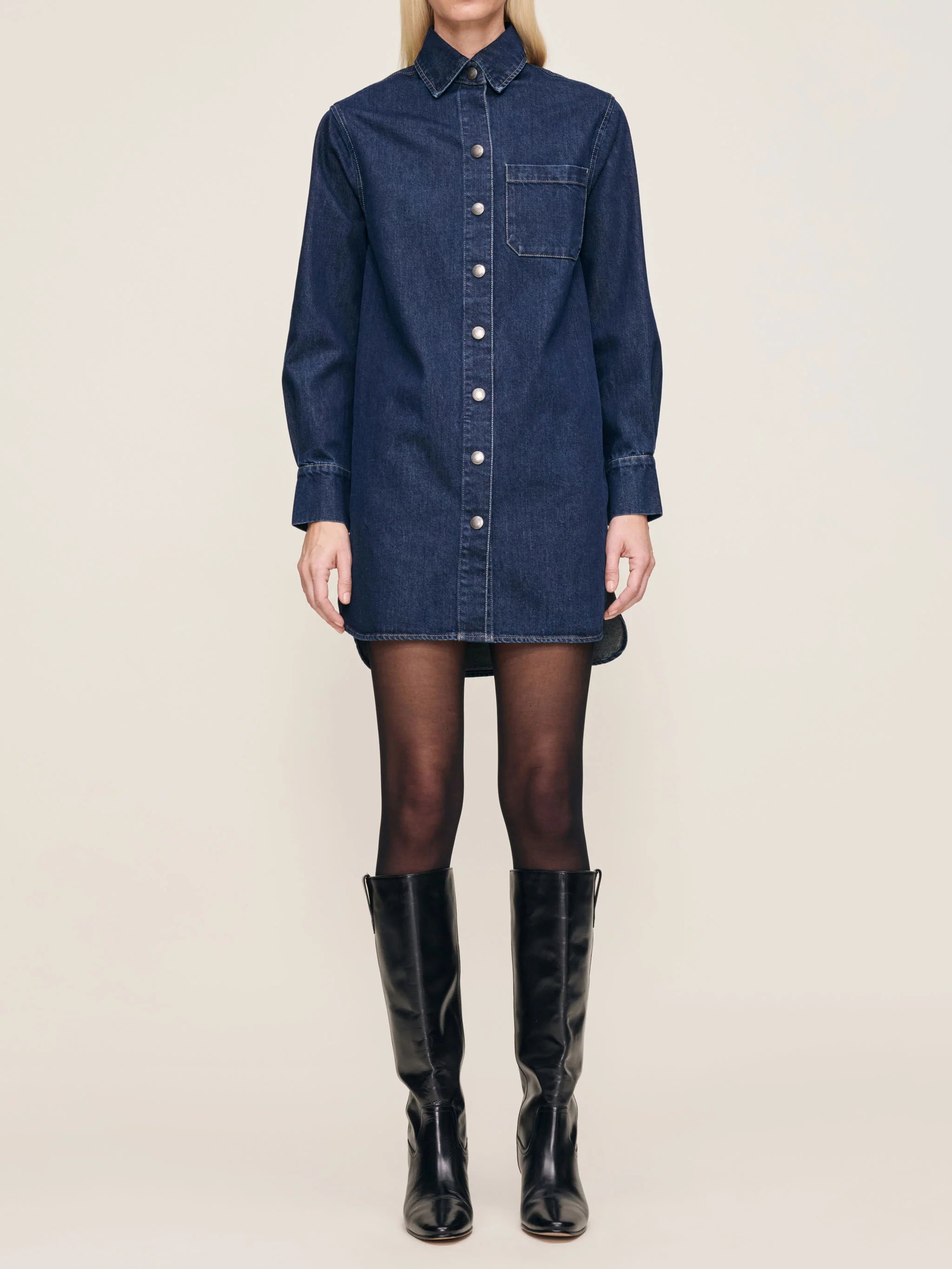 Faye Shirt Dress - Lake House