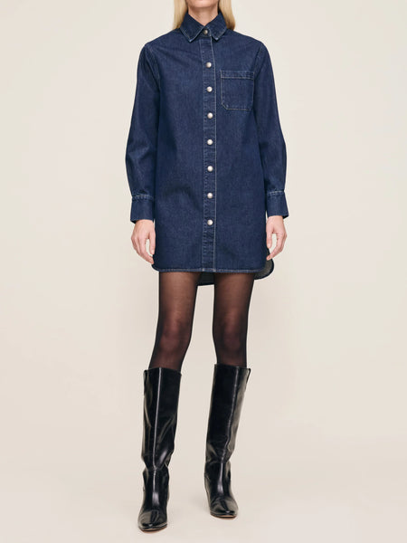 Faye Shirt Dress - Lake House