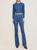 Sculpted Top - Blue Water