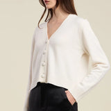 Etna Kashmir Sweater -  Milk