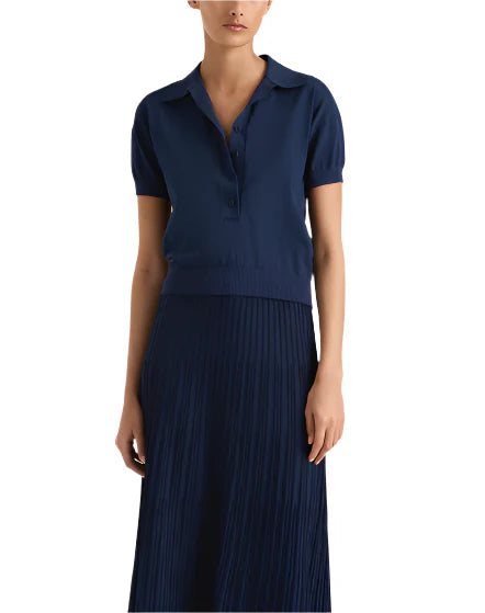 Sable Polo Shirt- Navy