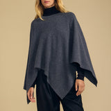 Gia Poncho - Charcoal