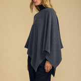 Gia Poncho - Charcoal