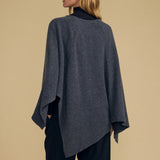 Gia Poncho - Charcoal