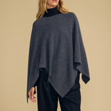 Gia Poncho - Charcoal