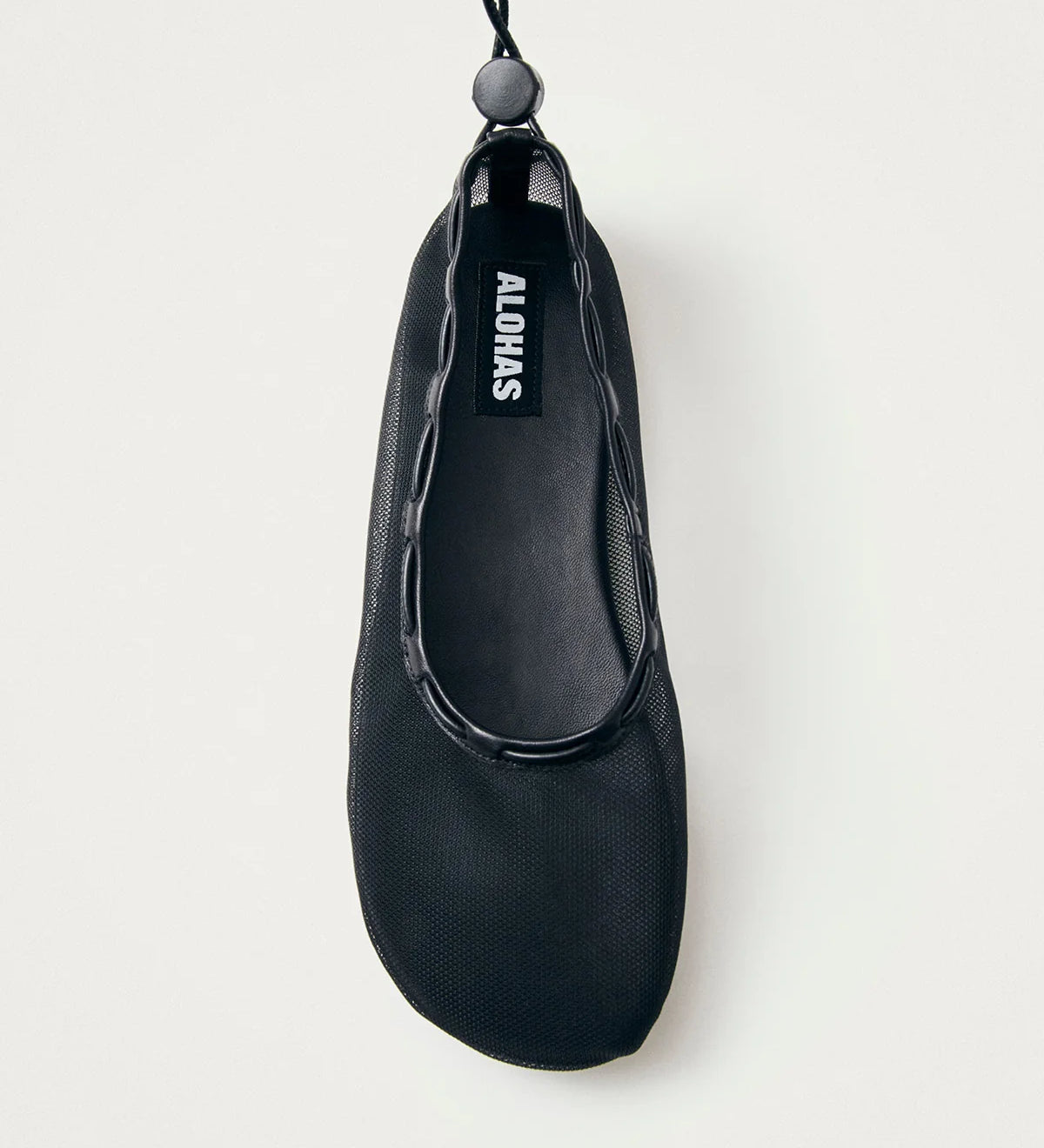 Gill Mesh Ballet Flats - Black