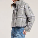 Haven Brushed Plaid Jacket - Multi