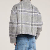 Haven Brushed Plaid Jacket - Multi