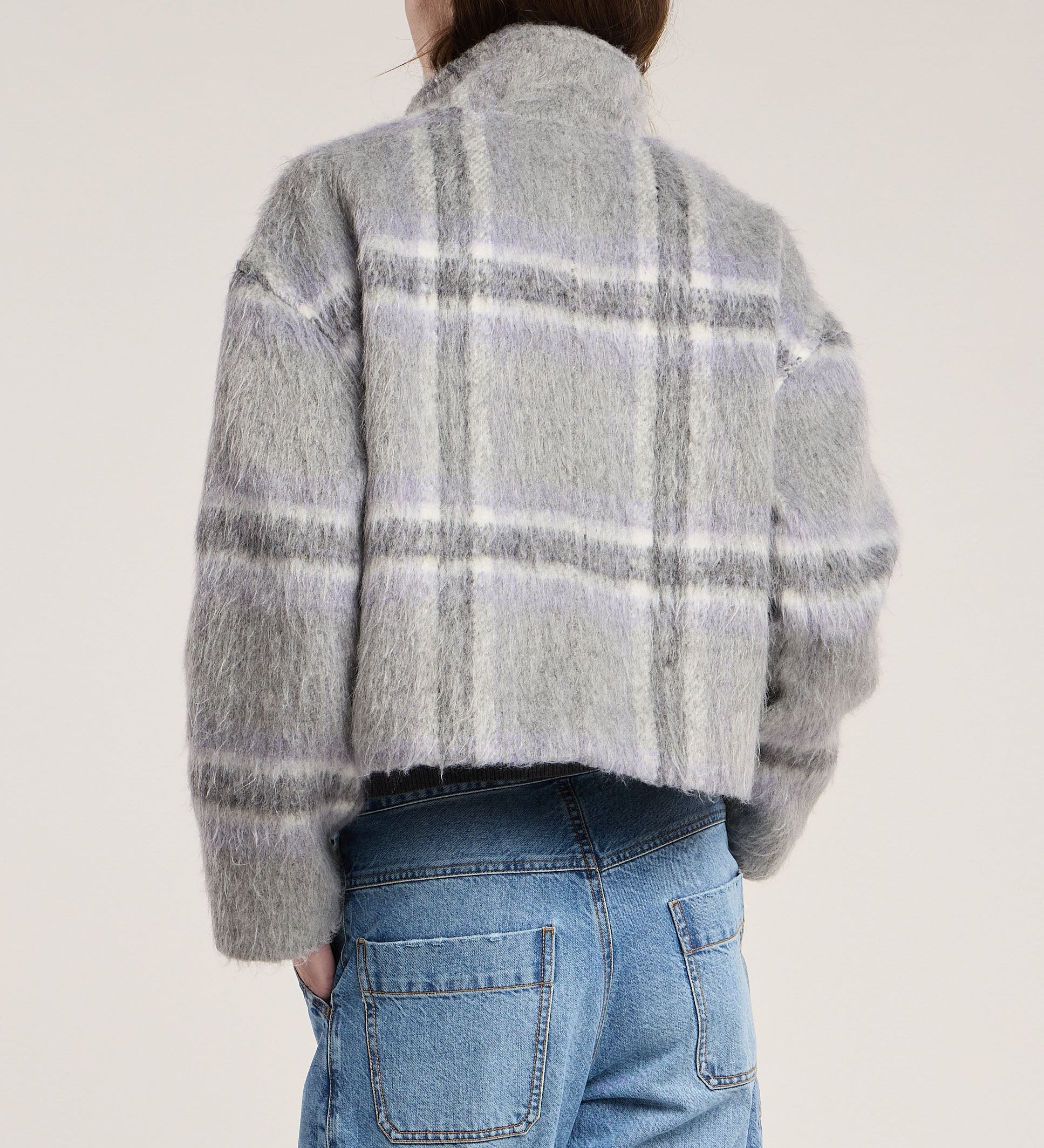 Haven Brushed Plaid Jacket - Multi