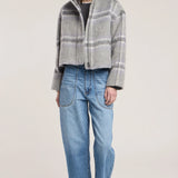 Haven Brushed Plaid Jacket - Multi