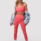 Studio Dream Tech Bra- Hot Coral