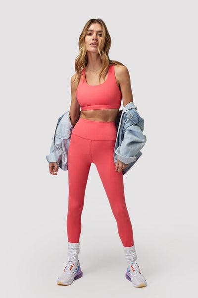 Studio Dream Tech Bra- Hot Coral