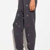 All Smiles Luna Cozy Sweatpant- Vintage Black