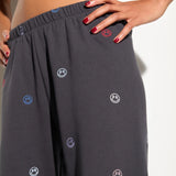 All Smiles Luna Cozy Sweatpant- Vintage Black