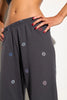 All Smiles Luna Cozy Sweatpant- Vintage Black
