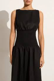 La Canella Midi Dress - Black