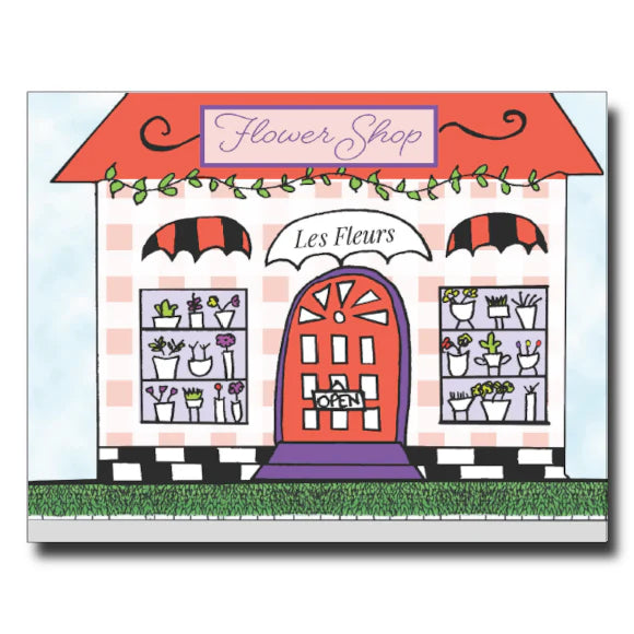 Quant Flower Shop Card