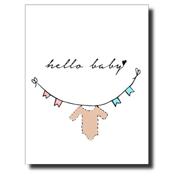 Hello Baby Card
