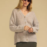 Lea Cashmere Blend Sweater - Oatmeal