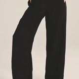 Lola Linen Pant - Black