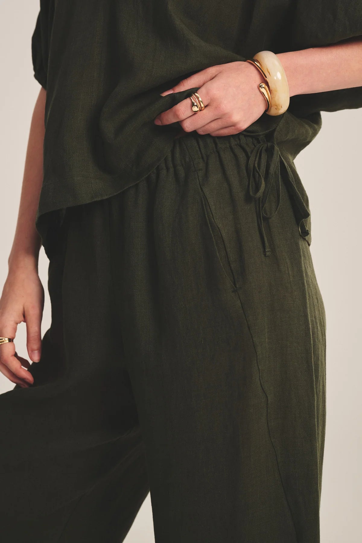 Lola Linen Pant - Tootsie