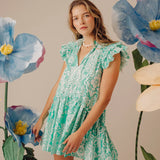 Edith Dress - Yara Print Bermuda