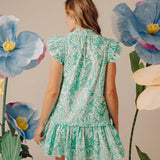 Edith Dress - Yara Print Bermuda