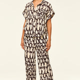 Rita Pant - Abstract Geo Crepe