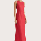 Lydie Maxi Dress - Red
