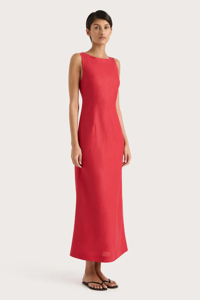 Lydie Maxi Dress - Red