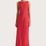 Lydie Maxi Dress - Red