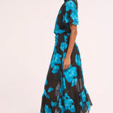 Kaye Chiffon Top - Celestial Blue