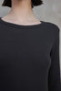 Corona Modal Rib Dress - Black